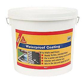 Sika® Waterproof Coating Grey 5kg  Screwfix