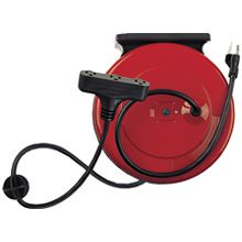 Retractable Extension Cord Reel with Power Block (48006)   Ace 
