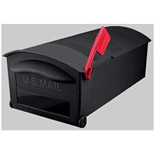 Rubbermaid® Black Roughneck Mailbox 21in x 9 1/2in x 11 1/2in   Ace 