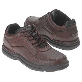 Mens Rockport World Tour Classic Brown Tumbled Shoes 