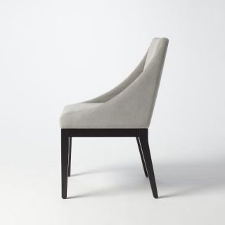 Curved Upholstered Chair  west elm