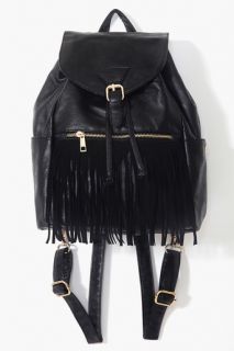 Fringed Backpack in Accessories at Nasty Gal 