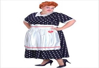 Plus Size I Love Lucy Classic Plus Size Adult Halloween Costume  Plus 