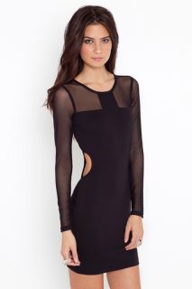 Mesh Around Dress in Clothes Dresses Body Con at Nasty Gal 