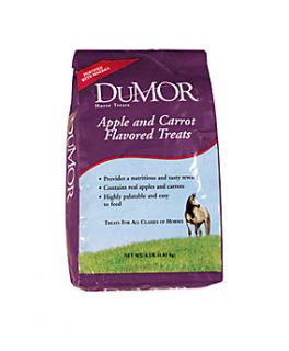 DuMor® Horse Treats, Fortified Apple and Carrot Flavored Treats, 4 lb 