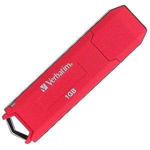 Verbatim Store n Go 1GB USB 2.0 Flash Drive (Red) Verbatim 95138