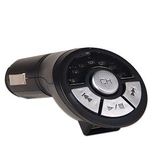  Wireless In Car FM Transmitter w/USB Port (Black) NCK1060