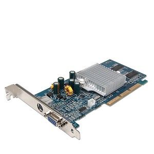 Chaintech GeForce FX 5200 128MB DDR 8x AGP VGA Video Card w/TV Out 
