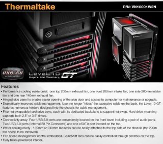 Buy the Thermltake Level 10 GT Full Tower Gaming Case  