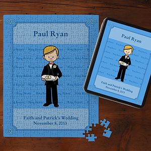 Our Ring Bearer Personalized Character 252 Pc Puzzle