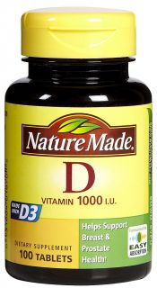 Nature Made Vitamin D 1,000 IU Caps   