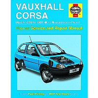 Haynes Vauxhall Corsa (Mar 93   97) Manual Cat code 934729 0