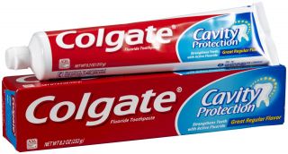 Colgate Cavity Protection Toothpaste, Great Regular Flavor