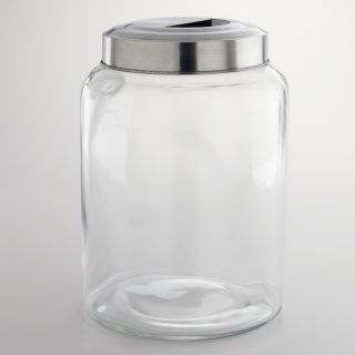 Large Kitchen Glass Jar  World Market