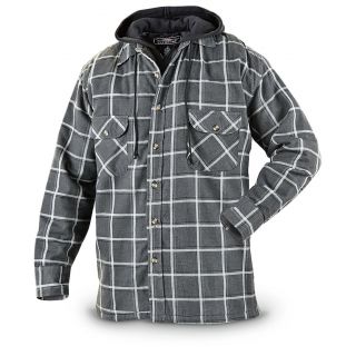 Flann.Hooded Fz Shirt Ja   1001137, Jackets/Coats at Sportsmans 