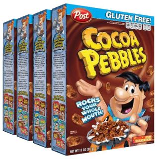 Pebbles Post Cocoa Cereal, 11 oz Boxes, 4 pk   