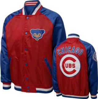 Chicago Cubs Snap Front Varsity Reversible Jacket 