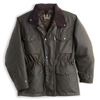 The English Country Waxed Cotton Jacket   Hammacher Schlemmer 