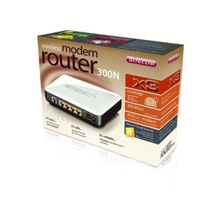 Sitecom X3 N300 Wireless ADSL Modem Router  Maplin Electronics 