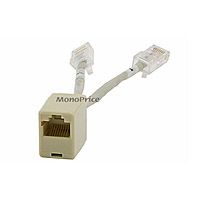 For only $1.62 each when QTY 50+ purchased   T Adapter Cat5e 2M/1F   6 