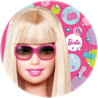 BARBIE™ All Dolld Up 7 Plate (8 Pack)   Shop.Mattel