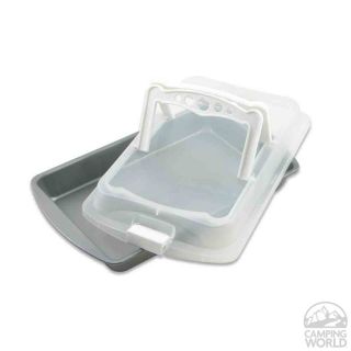 Covered Bakeware With Handles   G & S Metal Products BE16UH   Cookware 