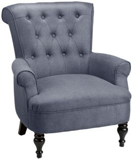 Morgan Tufted Armchair   Arm Chairs   Living Room   Furniture 