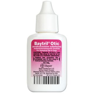 Baytril Otic Ear Antibiotic For Dogs   1800PetMeds