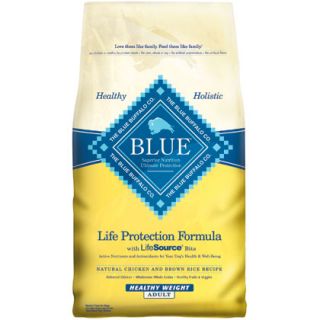 Blue Buffalo Healthy Weight Chicken & Brown Rice Adult Dog Food (Click 