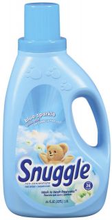 Snuggle Non Concentrated Fabric Softener, Blue Sparkle   