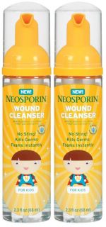 Neosporin Wound Cleansing Foam For Kids   2 pk   