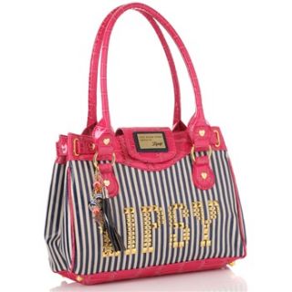 Lipsy Pink/Blue Stripe Tote Bag