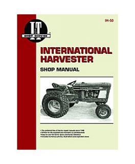 International Harvester Shop Manual IH 50   0295215  Tractor Supply 
