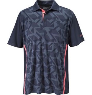 Nike Mens Dri FIT Fractured Jacquard Polo at Golfsmith