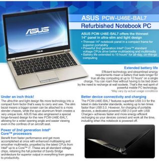 Buy the ASUS Core i7 Refurbished Notebook PC .ca