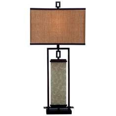 Brown, Asian Table Lamps By  