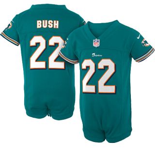 Newborn Nike Miami Dolphins Reggie Bush Game Team Color Jersey (3M 9M 
