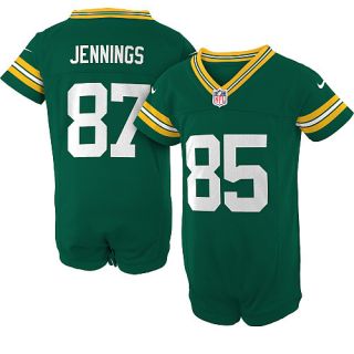 Newborn Nike Green Bay Packers Greg Jennings Game Team Color Jersey 