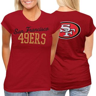 San Francisco 49ers Womens Tops Womens San Francisco 49ers Game Day T 