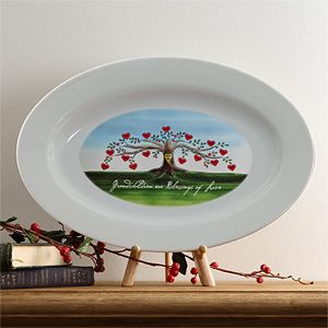 Personalized Family Tree Decorative Plate   5375