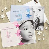 Personalized Birthday Party Invitation & Thank You Notes 