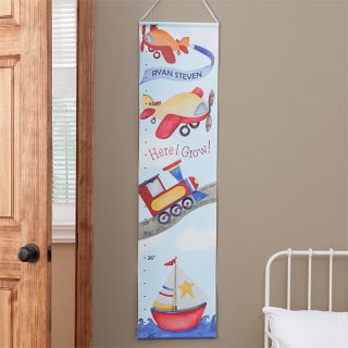 8291   Transportation Personalized Growth Chart   Full View
