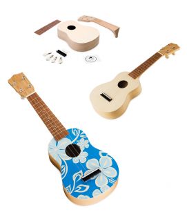 MAKE YOUR OWN UKULELE KIT  DIY Kit, Guitar Gift  UncommonGoods