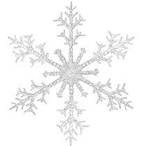 Bulk Jumbo Acrylic Snowflake Ornaments, 17 at DollarTree