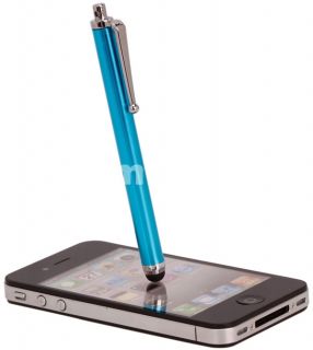 Ball Pen shape Capacitance Stylus for iPhone/iPod/iPad Blue   Tmart 