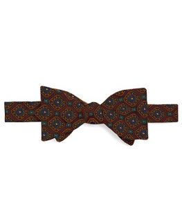 Ancient Madder Square Medallion Bow Tie   Brooks Brothers