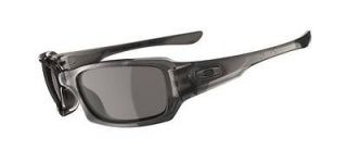Oakley Fives Squared Sunglasses Grey Smoke w/Warm Grey Brand New 