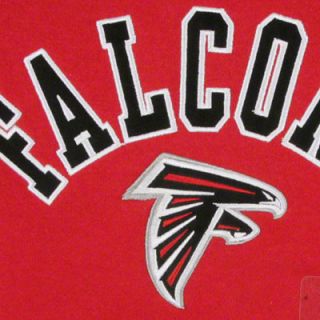 Atlanta Falcons Youth Red NFL Sportsman Logo Pullover Fleece Hoodie 
