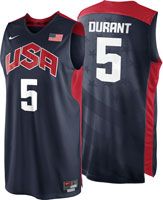 Kevin Durant Youth Jersey YouthNike Team USA Basketball 2012Olympics 