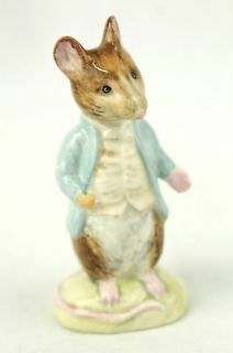 Beswick England Beatrix Potter Johnny Town Mouse Ceramic Figurene